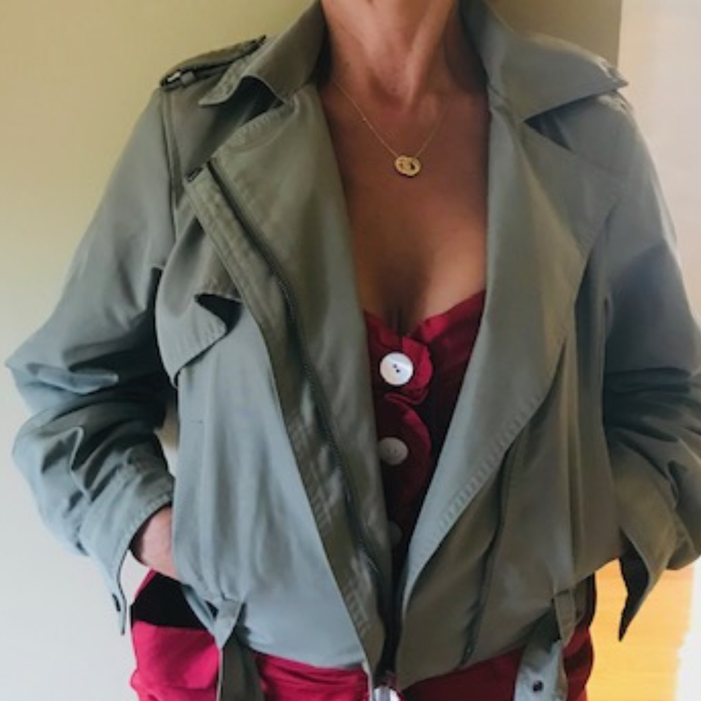 BCBGMAXAZARIA Olive Jacket